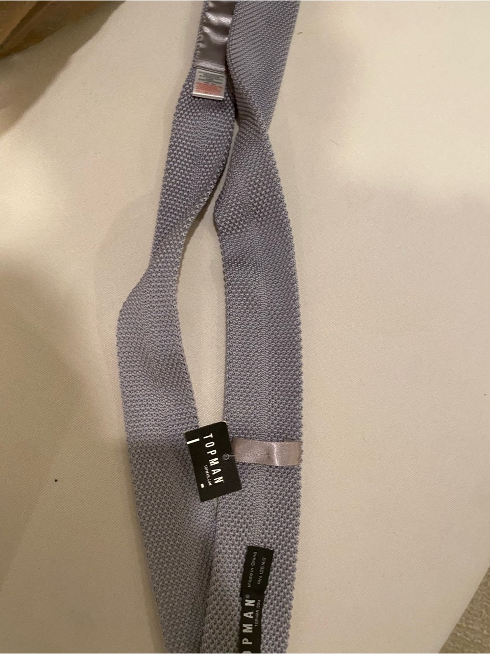 Topman Light Lavender Knit Tie